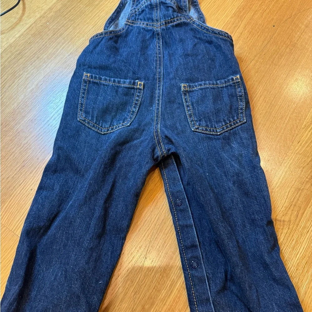 The Children's Place Dark Blue Kids Overalls Size 18-24mos